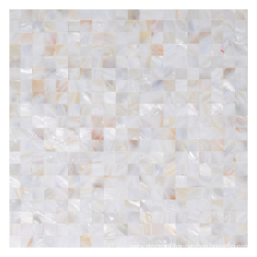 15mm Mosaic Tiles Craft Pearl Glass Pearl Mother of Shell Mosaic Tile